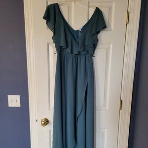 Baltic Born Katya Ruffle Maxi Dress